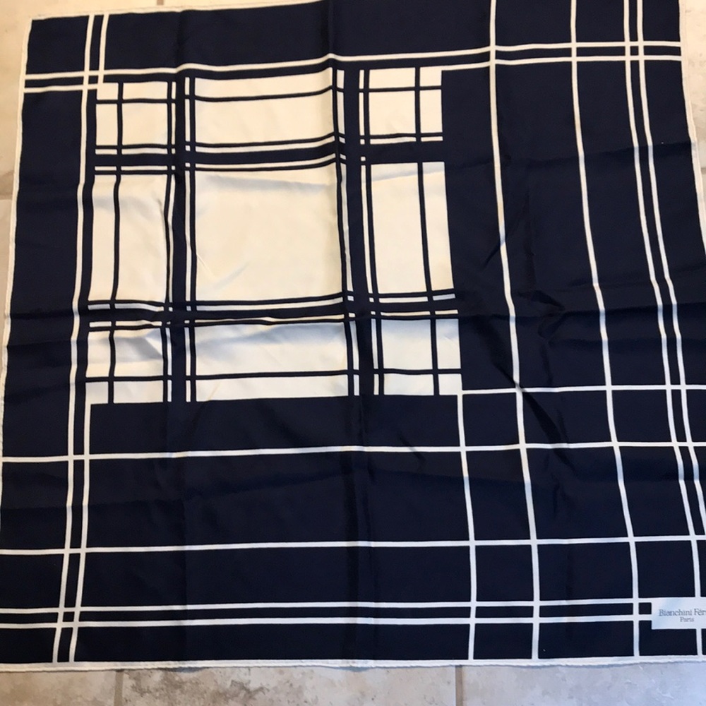 Bianchini Ferier silk scarf